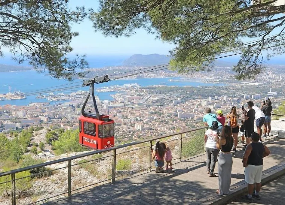 Apartman Charmant Studio Climatise Au Mourillon Toulon Franciaország